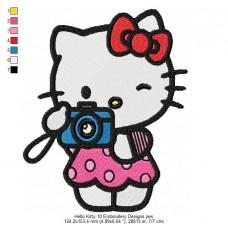 Hello Kitty 10 Embroidery Designs